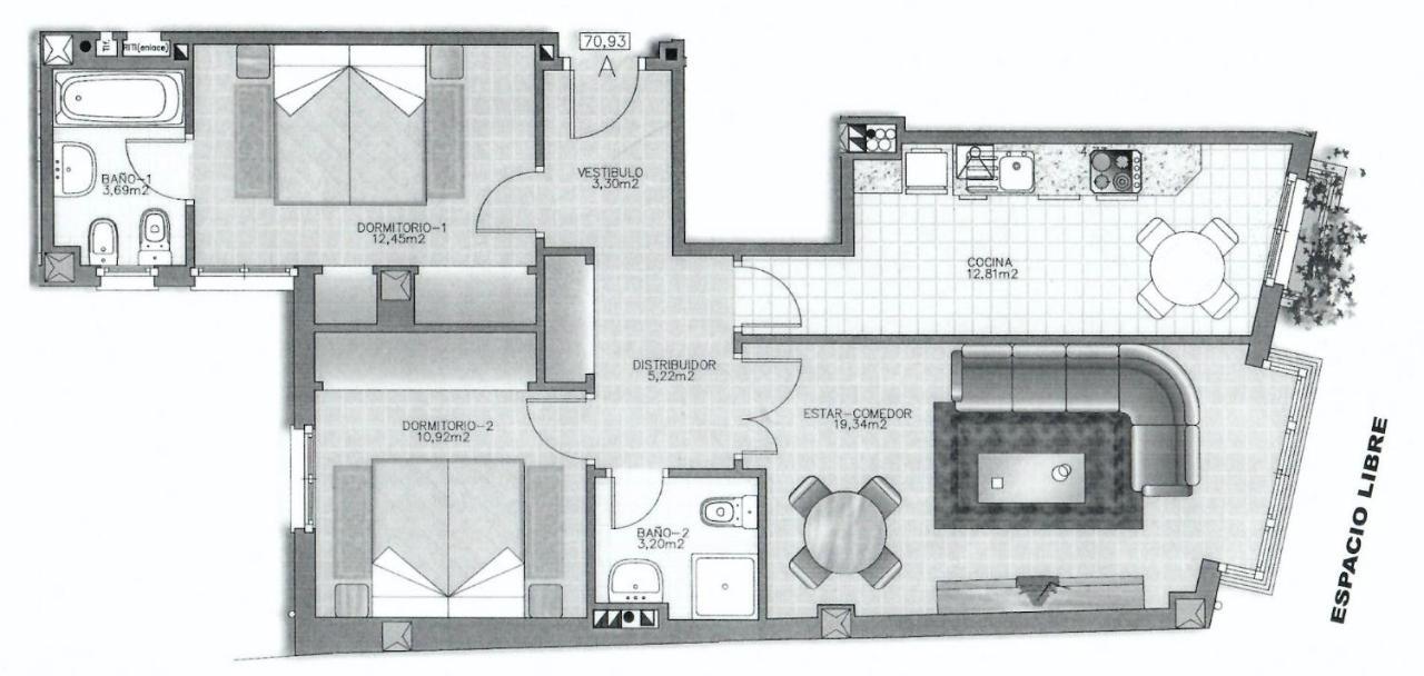 Apartamento De La Casona De Riomera Ов'єдо Екстер'єр фото